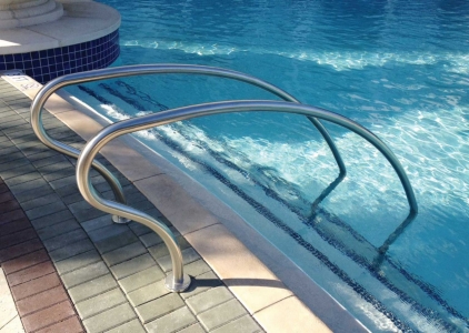 custom pool railings