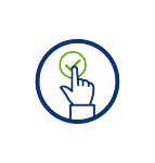 halt harmful chemicals, uv disinfection icon, t4, website, blue hand, green check in circle, blue circle, transparent png